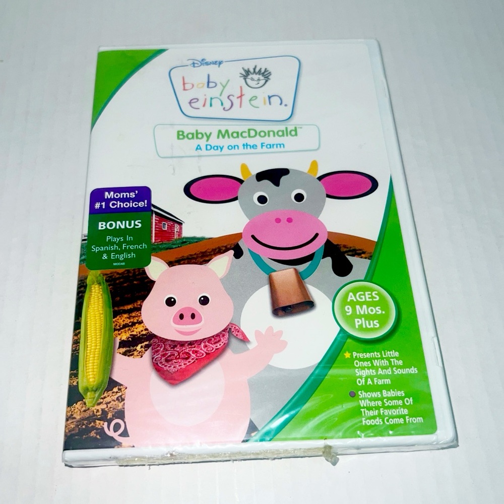 Baby Einstein: Baby MacDonald: A Day on the Farm (DVD, 2007)Mfg. Sealed